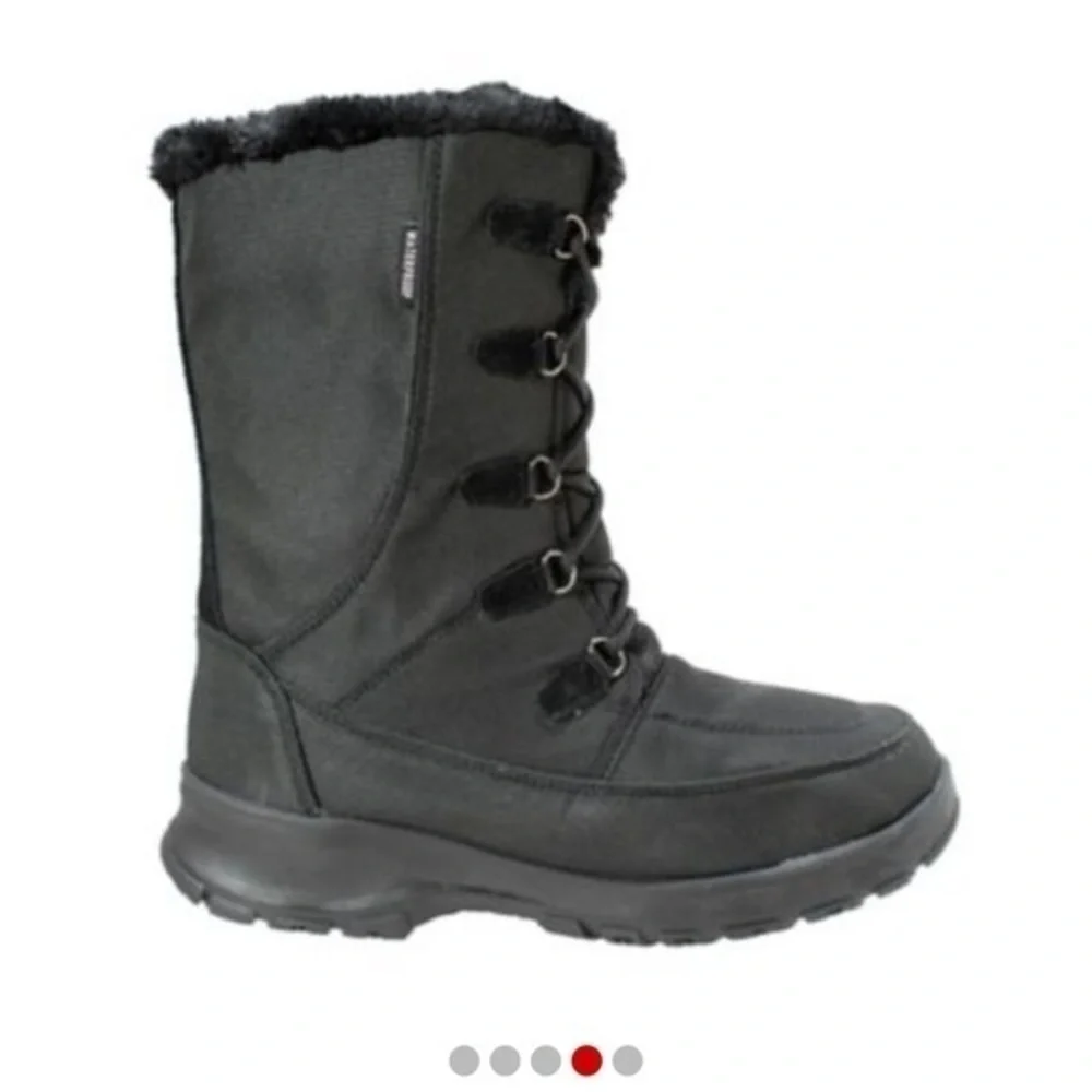 Kamik Lace up waterproof winter boots fur-lined